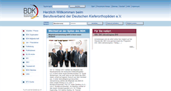 Desktop Screenshot of bdk-online.org